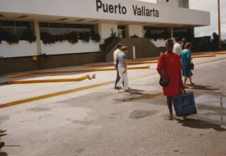 Arlinda landing at Puerto Vallarta